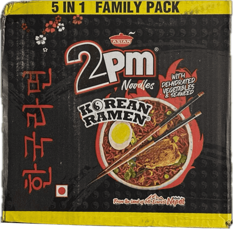 A box of 2PM Korean Ramen Noodles of total 2kg