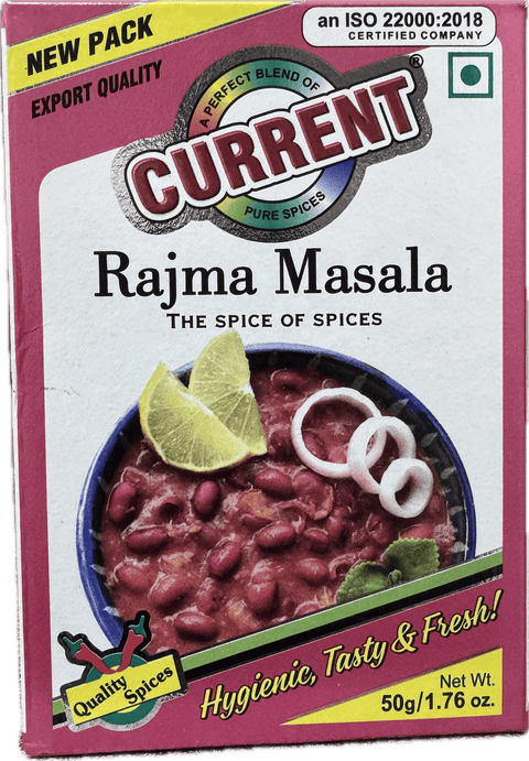A packet of Rajma Masala from Current of 50g
