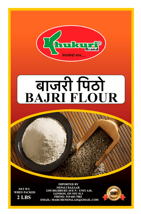 A packet of Bajri (Pearl Millet) Flour of 2 lbs