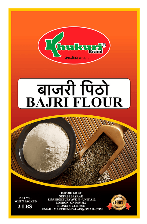 A packet of Bajri (Pearl Millet) Flour of 2 lbs