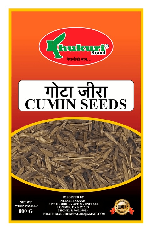 A packet of Cumin Seeds of 800g