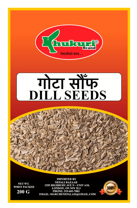 A packet of Dill Seeds of 200g