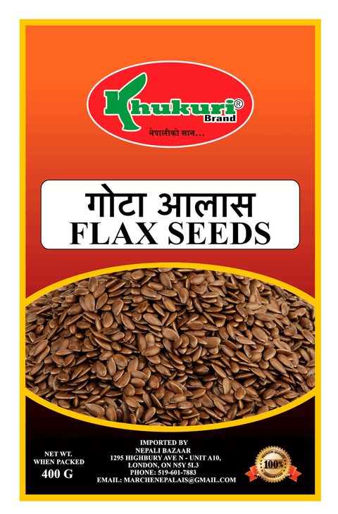 A packet of Flax Seeds of 400g