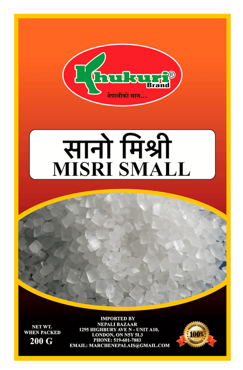 A packet of Small Misri from Khukuri of 200g