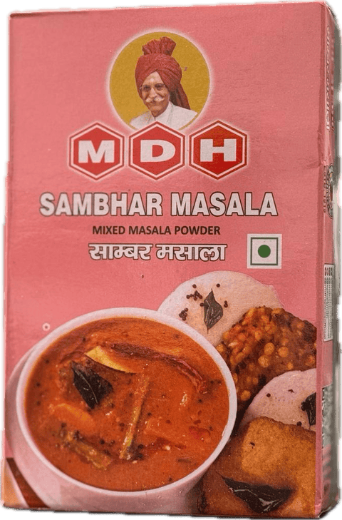A packet of Sambhar Masala from MDH of 100g