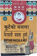 A packet of Biryani Masala Mix from Aama ko Masala of 100g