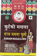 A packet of Garam Masala Mix from Aama ko Masala of 60g