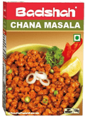 A packet of Chana Masala from Badshah of 100g