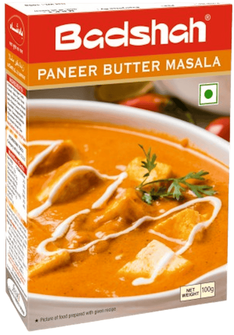 A packet of Paneer Butter Masala from Badshah of 100g