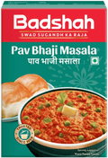 A packet of Pav Bhaji Masala from Badshah of 100g