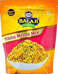 A packet of Tikha Mitha Mix from Balaji of 190g