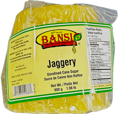 A packet of Jaggery from Bansi of 900g