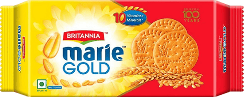 A packet of Marie Gold from Britannia of 250g