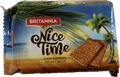 A packet of Nice Time from Britannia of 80g