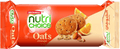 A packet of Nutri Choice Oats Orange Cookies from Britannia of 75g