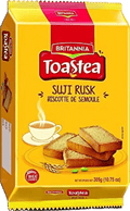 A packet of Toastea Suji Rusk from Britannia of 305g