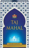 A packet of Taj Mahal Tea from Brooke Bond of 450g