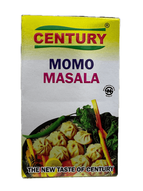 A packet of Momo Masala from Century of 100g