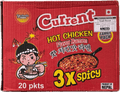 A box of 3x Spicy Hot Chicken Flavor Ramen Noodles from Current of total 2kg