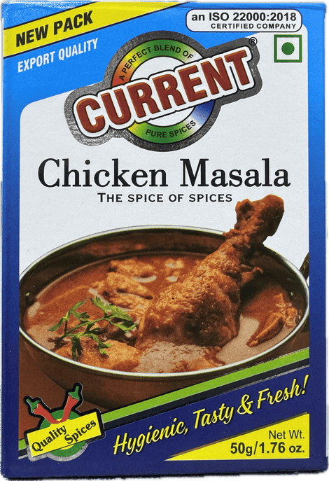 A packet of Chicken Masala from Current of 50g