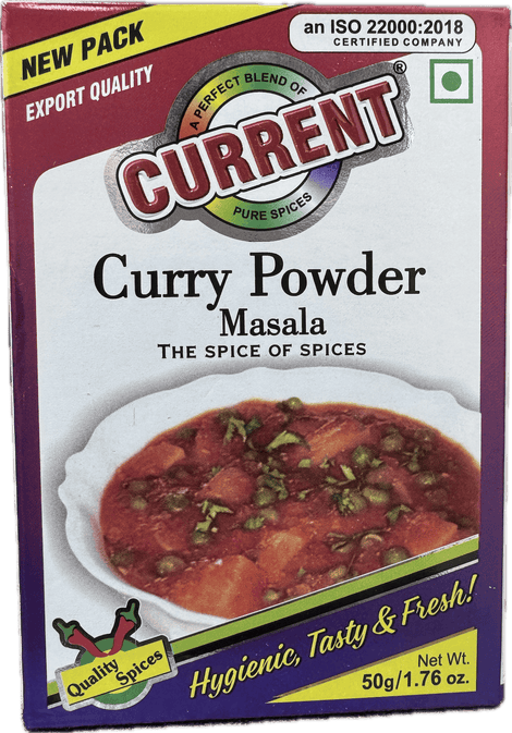A packet of Curry Powder Masala from Current of 50g