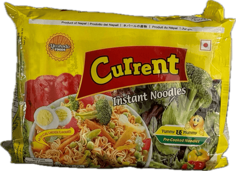 A packet of Current Instant Noodles of total 350g
