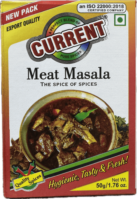 A packet of Meat Masala from Current of 50g