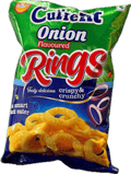 A packet of Onion Rings from Current of 50g
