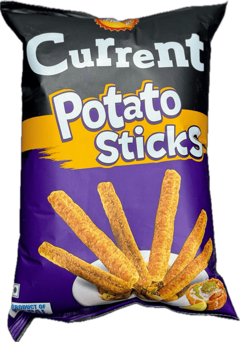 A packet of Potato Sticks from Current of 80g