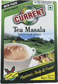 A packet of Tea Masala from Current of 50g