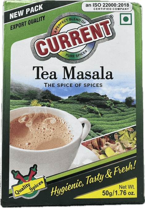 A packet of Tea Masala from Current of 50g