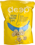 A packet of Round Banana Chips Mari from Deep of 340g
