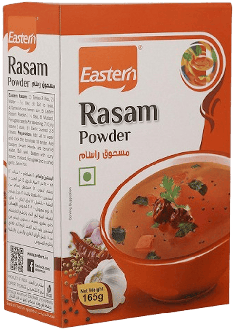 A packet of Rasam Powder from Eastern of 165g