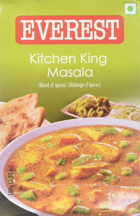 A packet of Kitchen King Masala from Everest of 100g