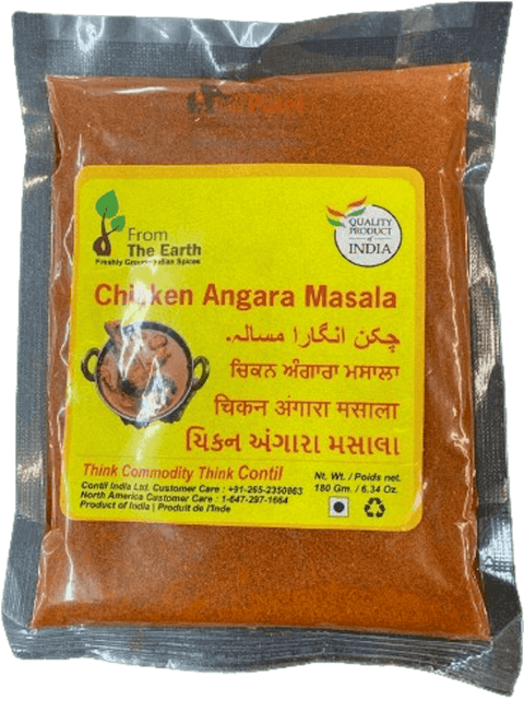 A packet of Chicken Angara Masala from From The Earth of 180g