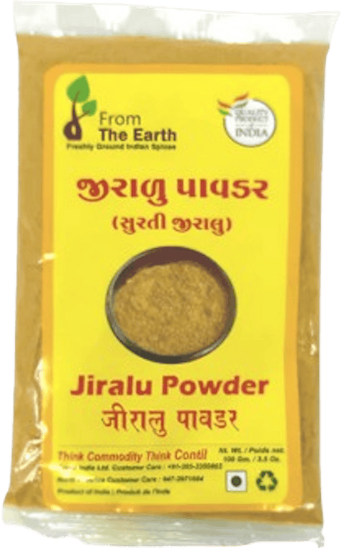 A packet of Jiralu Powder from From The Earth of 100g