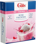 A packet of Rose Falooda Mix from Gits of 200g