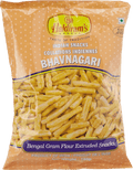 A packet of Bhavnagari Gathiya from Haldirams of 150g