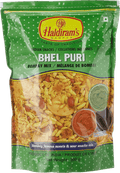 A packet of Bhel Puri from Haldirams of 300g