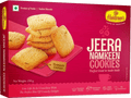 A packet of Jeera Namkeen Premium Cookies from Haldirams of 250g