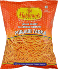 A packet of Punjabi Tadka from Haldirams of 150g