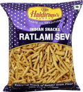 A packet of Ratlami Sev from Haldirams of 150g