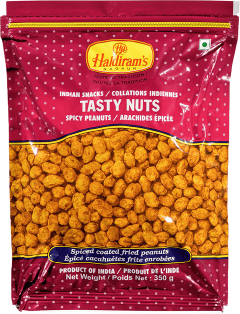 A packet of Tasty Nuts from Haldirams of 350g