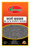 A packet of Black Poppy Seeds from Khukuri of 200g