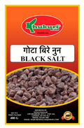 A packet of Black Salt Whole of 400g