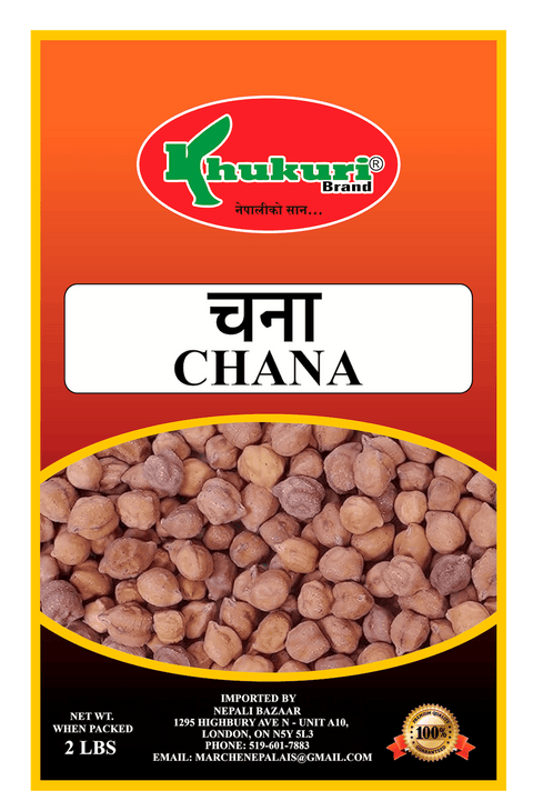 A packet of Chana (Black Chickpeas) of 2 lbs