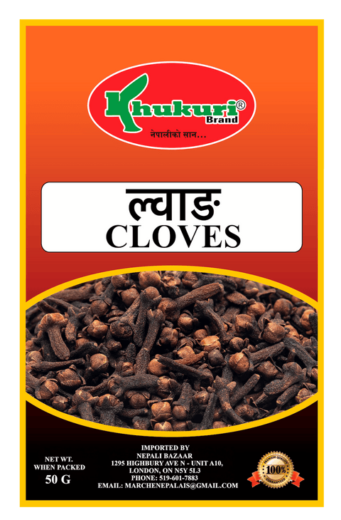 A packet of Cloves from Khukuri of 50g