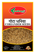 A packet of Coriander Seeds from Khukuri of 400g