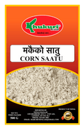A packet of Corn Saatu of 500g