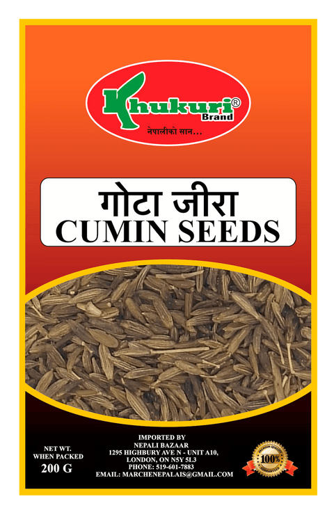 A packet of Cumin Seeds of 200g